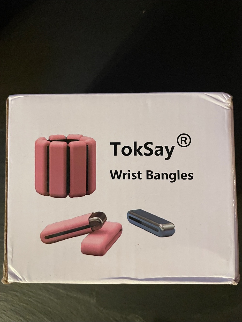 Adjustable Black Steel & Silicone Wrist and Ankle Weights (Pair)